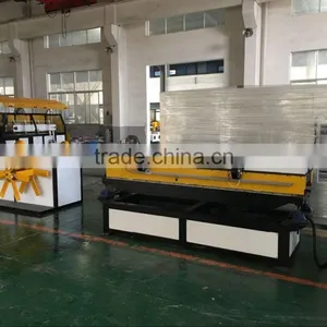 Horserider Single Wall Corrugated Flexible Pipe Production Line/Plastic Telescopic Pipe Machine/PVC Soft Pipe Extrusion Plant thumbnail-4