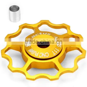 Kactus CNC Mountain Bicycle Jockey Wheel Rear Derailleur Pulley Alluminum Alloy Bike Parts for SHIMANO SRAM 11T thumbnail-6
