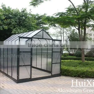 Prefabricated Commercial Polycarbonate Greenhouses for Agriculture for Vegetables Planting thumbnail-2