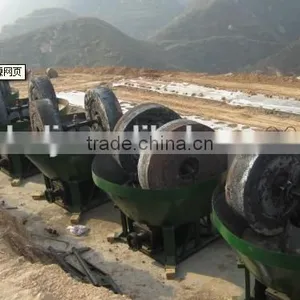 China Wet Pan Mill for Gold/gold Ore Pan Mill With Low Price and High Efficiency thumbnail-6