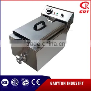 New Electric Deep Open Fryer For Sale GRT - E10L thumbnail-1