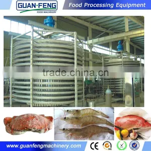 2017 Stainless Steel Spiral Freezer Chicken Freezing Machine thumbnail-4