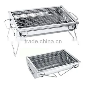 Promotional Folding Stainless Steel BBQ Grills thumbnail-1