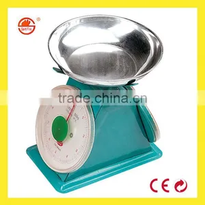 Double Face Weighing Scales With Round Tray thumbnail-1