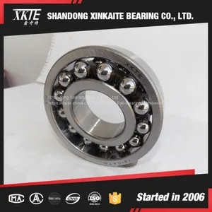 XKTE Nylon Cage Self-aligning Ball Bearing 1310ATN for Conveyor Pulley Drum thumbnail-1