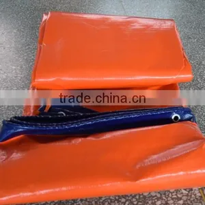 Customized Waterproof Tarpaulin Fabric, Two Sides Coated thumbnail-1