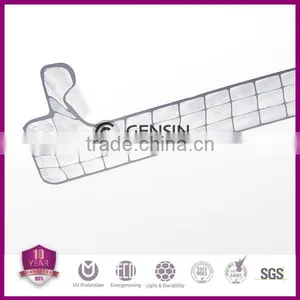 High Quality 6/8/10mm U-lock 4-wall Rectangular Structure Polycarbonate Panels 600mm thumbnail-3