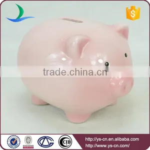 Pink Pig Sex Cartoon Toy Ceramic Coin Bank thumbnail-3