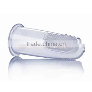 New Products FDA Approved Silicone Finger Cot Baby Toothbrush thumbnail-1