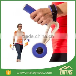 Swing Weights Fitness Walking Dumbbells Hand Weights 3lbs Pair thumbnail-1