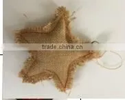 Christmas Tree Decoration 2015 New Design, Handmade Fabric Star Shaped thumbnail-1