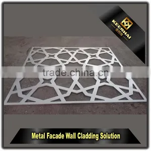 Laser Cutting Exterior Building Facade Panel Aluminum Curtain Wall Profile thumbnail-6