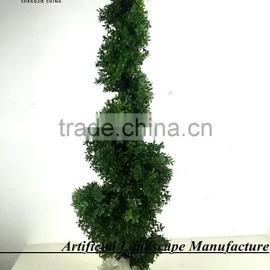 SJLJ013679 Artificial Plant and Tree Garden Decoration Artificial Boxwood Topiary Tree thumbnail-1