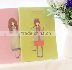 Creative Cute Cheap Girls Paper Notebook thumbnail-1