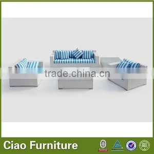 2016 Season Patio Wicker Furniture 4 Pcs Sectional Sofa Set thumbnail-5