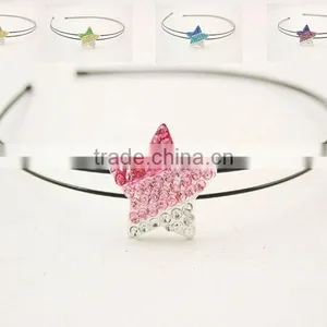 Headbands With Crystal Star on Sale Kids Hair Decoration thumbnail-1