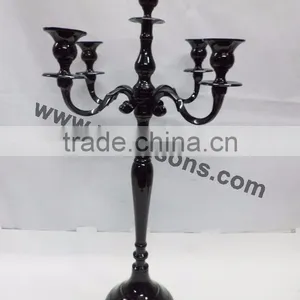 Metal Black Candelabra & Candle Holders Black Candelabras Sale thumbnail-4