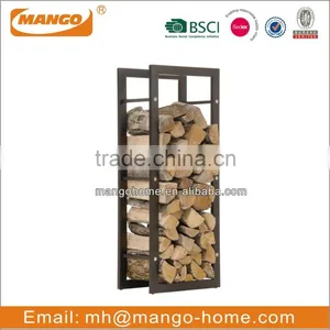 Metal Triangular Fireside Log Holder thumbnail-6