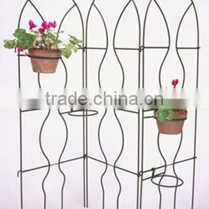 Wrought Iron Garden Trellis thumbnail-1