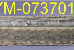 Rectangular Willow Basket For Plants thumbnail-1