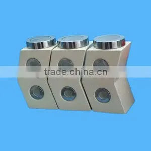 Modern Ceramic Canister Sets With Stainless Steel Lid thumbnail-1