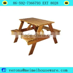 Outdoor Children Picnic Table & Chair Set thumbnail-1
