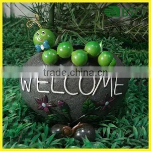 YS11216 Iron Craft Handmade Plant Pot Garden Decoration thumbnail-1