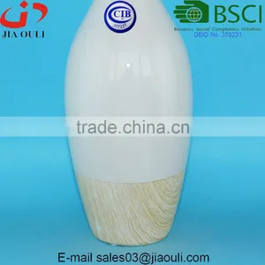 Good Sales Modern Ceramic Bottle Shape Vases for Home Decor, Wood Print Vase thumbnail-3