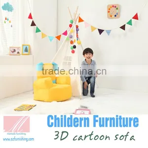 Soft Fur Kid's Sitting Coner Beanbag,funny Bean Bag Sofa,round Pink Pot Round Bean Bag thumbnail-1