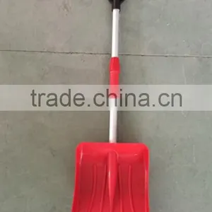 Telescopic Heavy Duty Plastic Snow Shovel With Aluminum Handle thumbnail-4