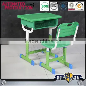 Adjustable Height Children Desk and Chair Kids Study Table and Desk for Wholesales thumbnail-3