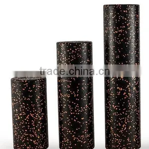 Black Color With Orange Dot Epp Yoga Roller Massager Roller for Body Fitness. thumbnail-4