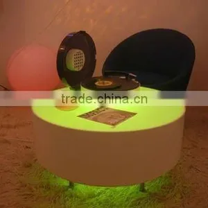Led Glass Furniture/cube Table thumbnail-1