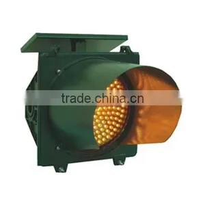 30cm Diameter Solar Powered (Charging) Waterproof IP65 Traffic LED Warning Sign Light MS-3300-010 thumbnail-1