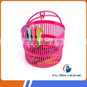 OEM Available Easy Carry Soft Plastic Storage Basket thumbnail-1