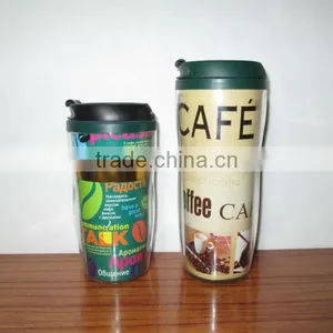 Plastic Double Wall Mug thumbnail-1
