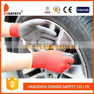 DDSAFETY Hot Sale Knitted Cotton Gloves With Latex Coating Safety Gloves From Ddsafety thumbnail-2