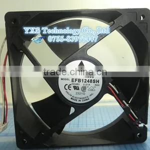 Original Inverter Fan EFB1248SH 12025 DC48V 0.21A Fan 12cm 3wire -ROO thumbnail-1
