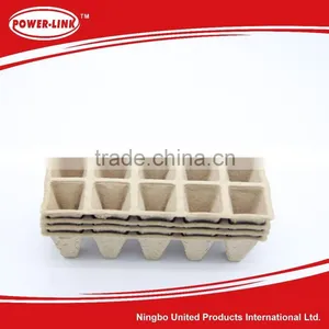 10pcs 2x5 Paper Seeder Tray ,Square Pots thumbnail-1