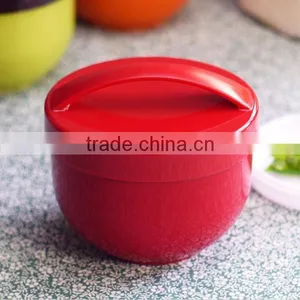 High Capacity 3 Layers Black Lunch Box With Fork & Spoon OKAY With Microwave,hot New Product for 2015,CUSTOM Plastic Lunch Box thumbnail-2