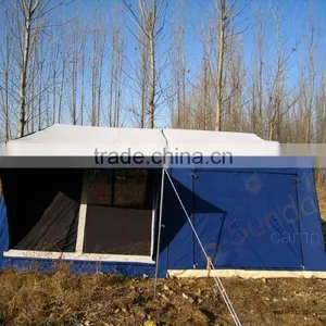 Customized New Hard Shell 4x4 Jeep Hard Floor Camper Trailer Tent thumbnail-2