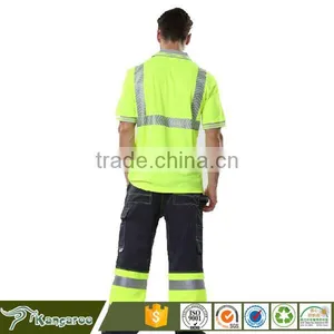 Insulation Reflective Strips Reflective Polo Shirt Clothes thumbnail-5