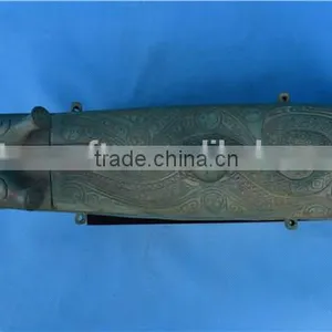 Classical Chinese Bronze Wine Vessels/China Style Bronze Artwork/Bronze Decoration/Chinese Classical Bronze Sculpture thumbnail-5