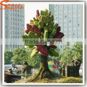 Man-made Artificial Grass Wall Outdoor Decorative Artificial Grass Walls New Design Customized Artificialgrass Wall thumbnail-4