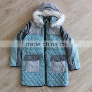 Hot Sale Coat Woman Fashion Down Feather Coat / Padded Long Down JACKET thumbnail-5