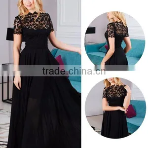 Formal Lace Prom Gown Party Cocktail Sexy Long Evening Wedding Maxi Dress thumbnail-1