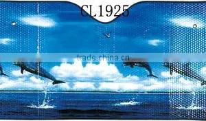 Dolphin Printing Low Price Air Bubble Car Front Sunshade thumbnail-1