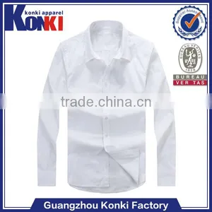 Top Brand White Dri Fit Formal Long Sleeve Polo Shirt thumbnail-1