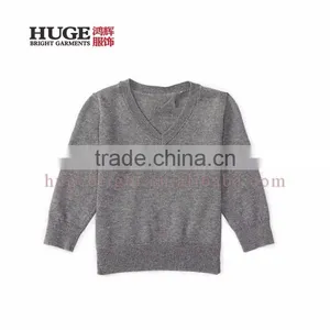 Casual Wearing Long Sleeve Knitted Sweaters For Kids thumbnail-1