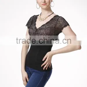 Women's Seamless Loose Tunic Tops/ Dressy Tunic Tops thumbnail-3